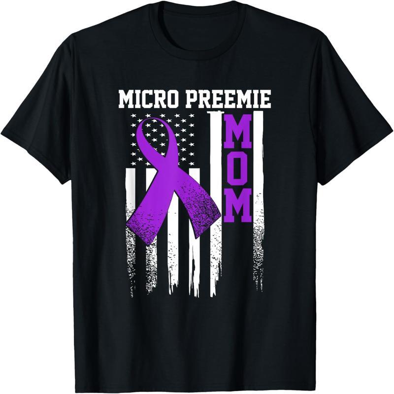 Miniature premature baby NICU new mom healthy preterm DA1 T-shirt