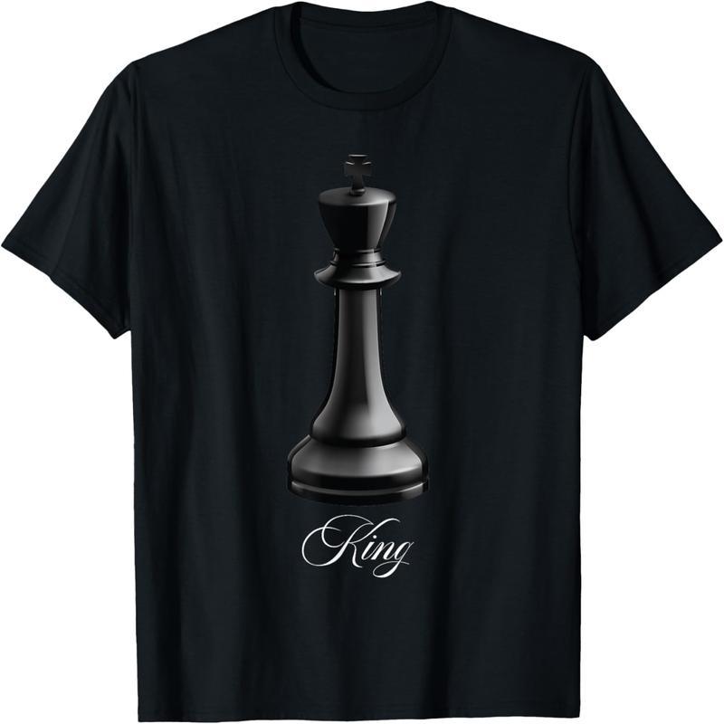 King Chess Clothing Chess Lovers Chess Club T-Shirt