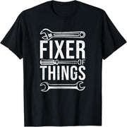 Fixer Of Things Handyman Carpenter Home Improvement Builder T-Shirt