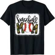 Baseball Mom Camouflage T-Shirt