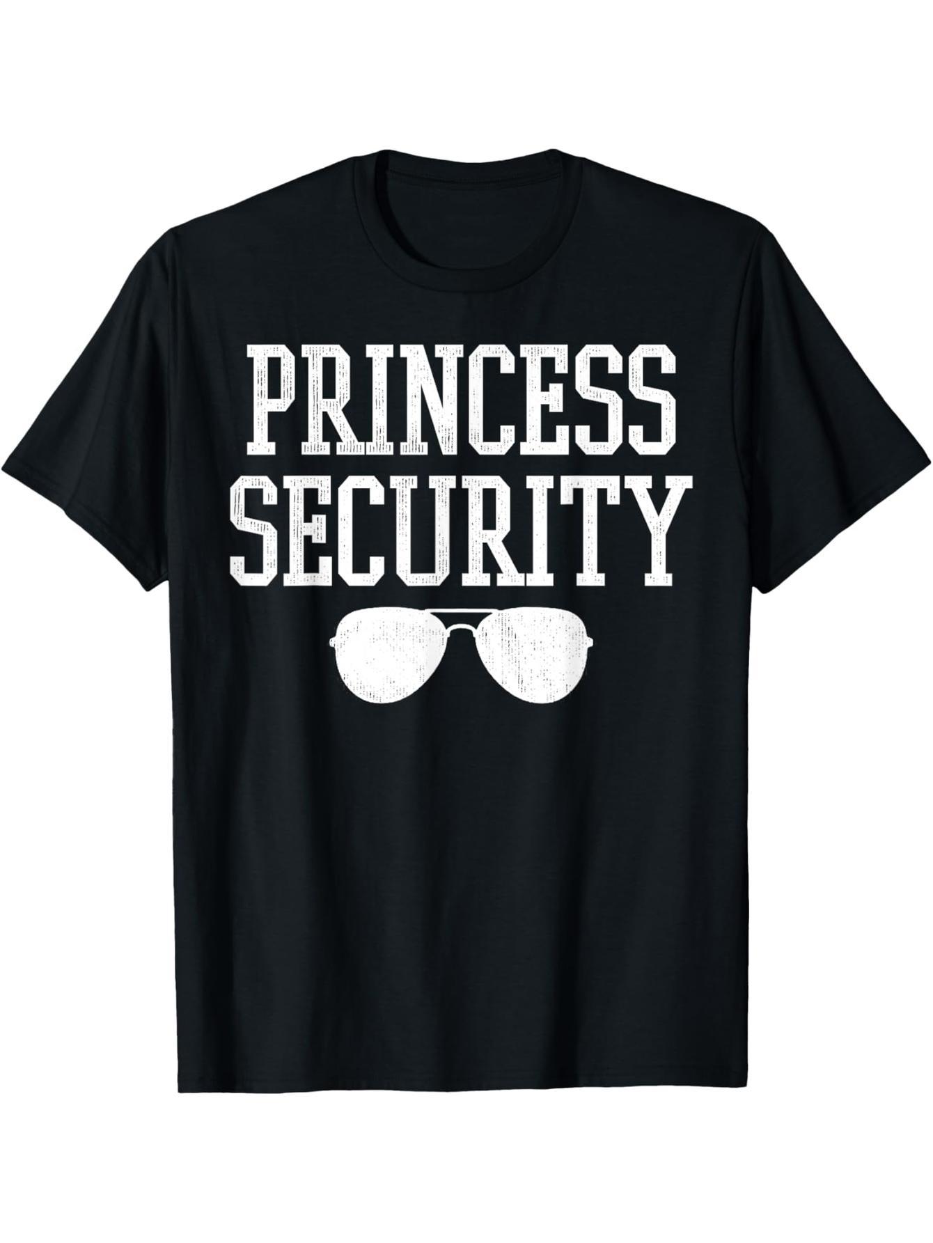 Halloween Dad Mom Daughter Adult Costume Princess Safety T-Shirt