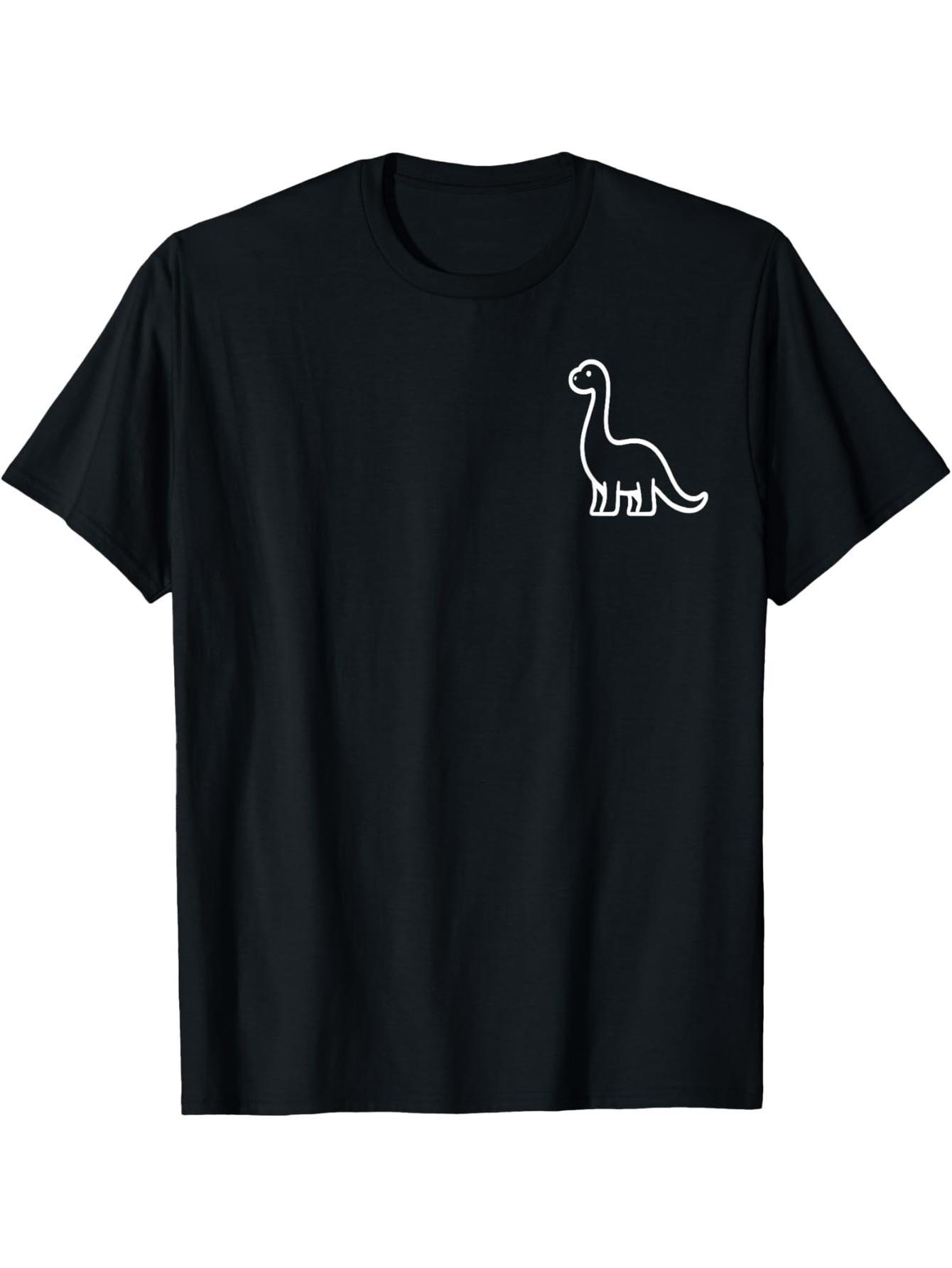Boys and girls fun pattern dinosaur cute dinosaur t-shirt