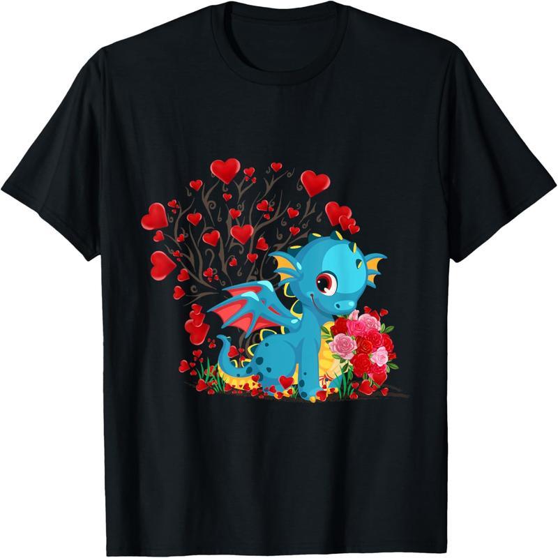 Valentine's Day Dragon T-Shirt