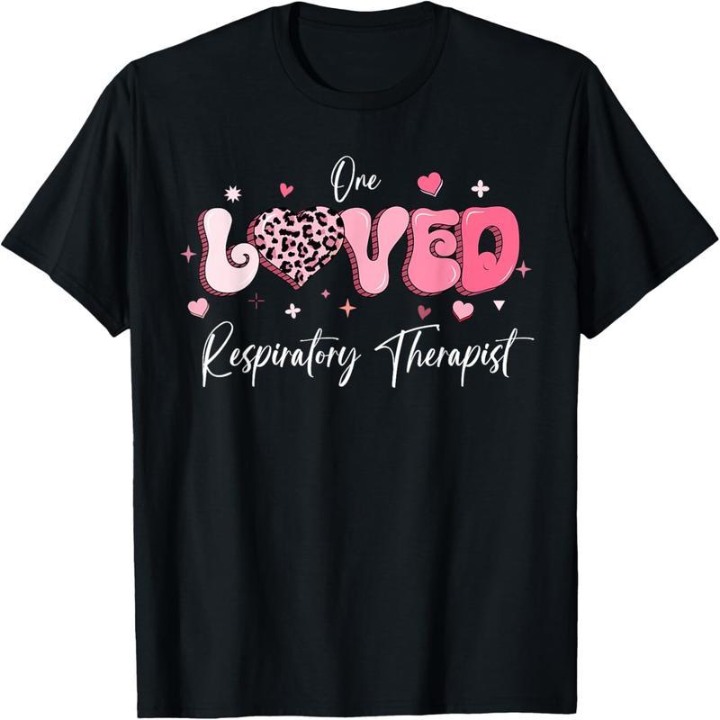 Valentine's Day Respiratory Therapist T-Shirt