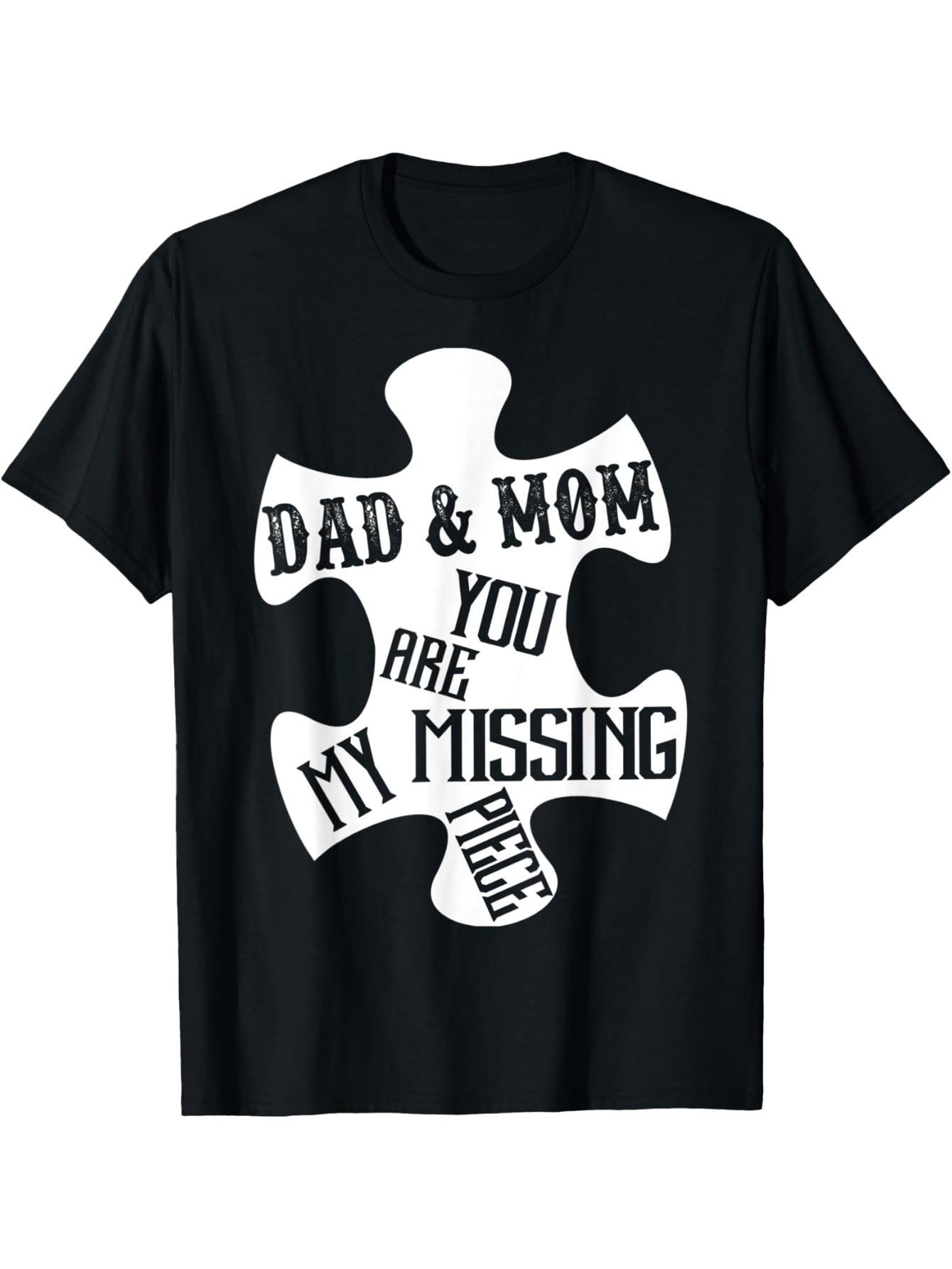 Mom and Dad, my guardian angels, you are my missing link T-shirt