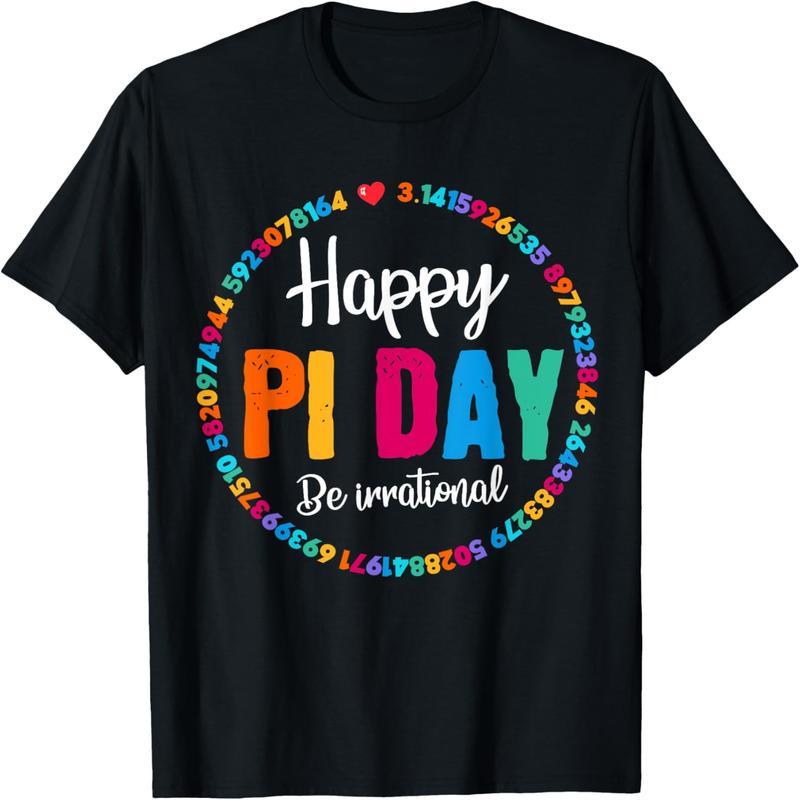 Happy Pi Day Pie Fun Math Coach Teacher Pi Day Lovers Nerd T-Shirt