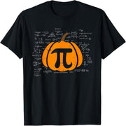 Funny Pumpkin Pie Math Teacher Halloween Thanksgiving Pi Day T-Shirt