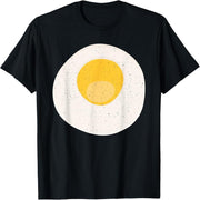 Fried egg T-shirt, fried egg clothing shirt T-shirt