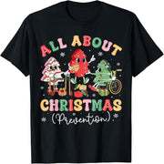 About Christmas Prevention Physical Therapy Christmas Nurse T-Shirt