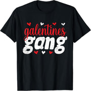 Vintage Valentine's Galentine's Gang Fun T-Shirt