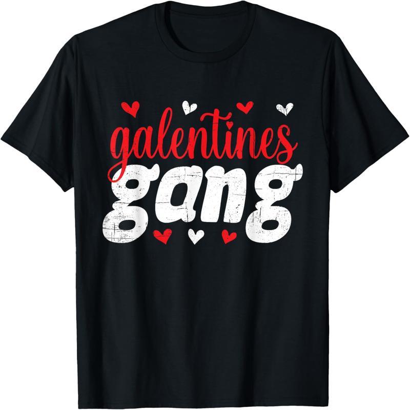 Vintage Valentine's Galentine's Gang Fun T-Shirt