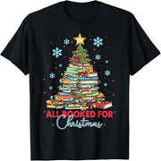 Vintage All Booker Christmas Tree Teacher Christmas T-Shirt