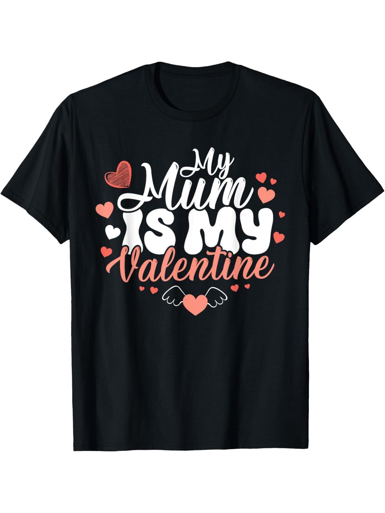 My Mom Is My Lover, Funny Girl Valentine's Day Love T-Shirt