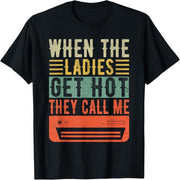 Air conditioner AC repairman HVAC technician T-shirt