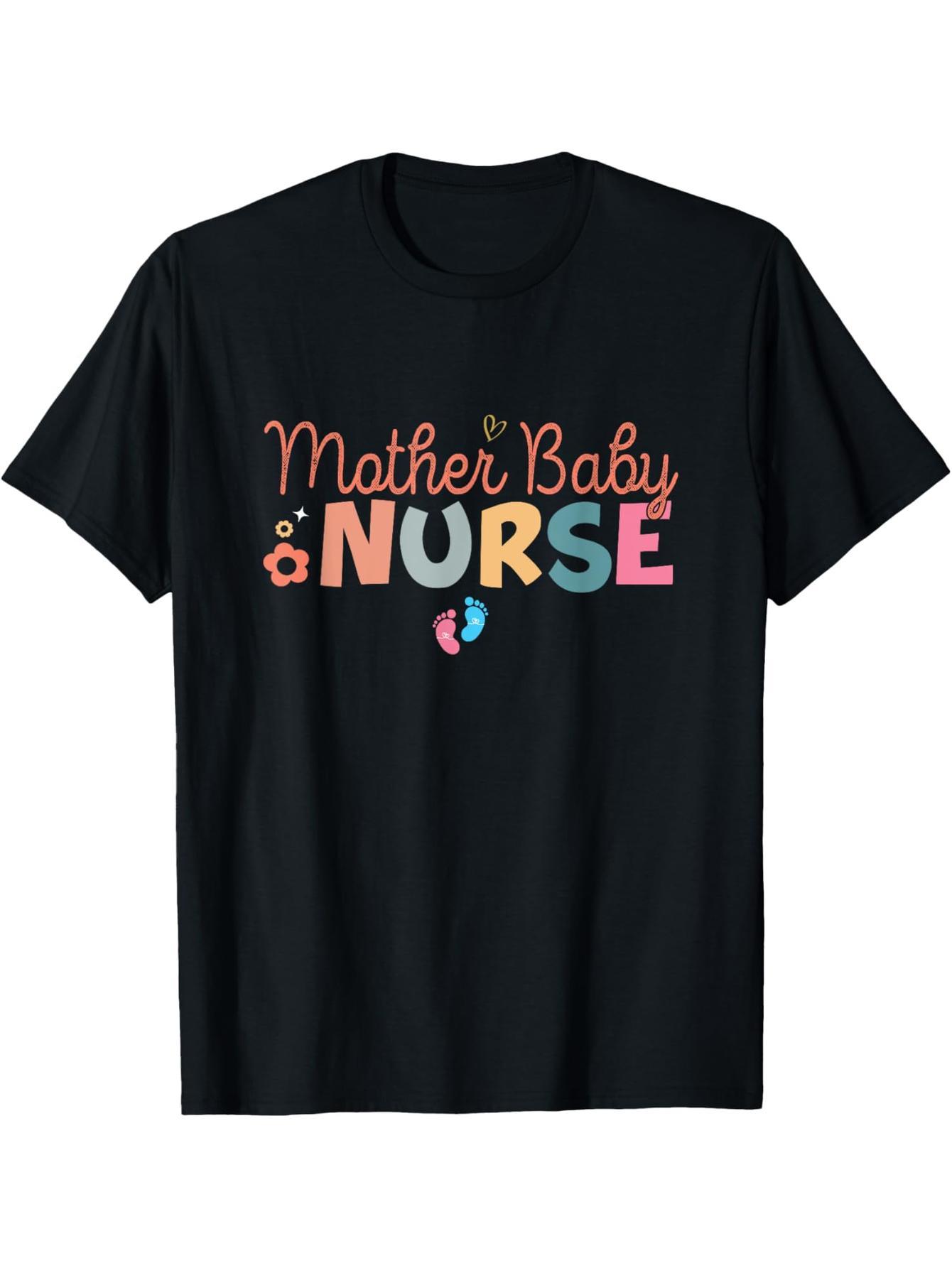 Mom and baby care, postpartum care, mom and baby care, breastfeeding T-shirts