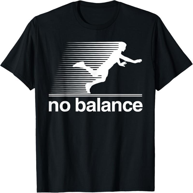 Funny Runner Unbalanced T-Shirt