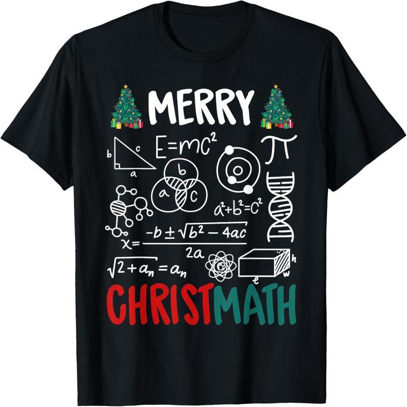 Merry Christmas - Math Teacher Christmas Math T-Shirt