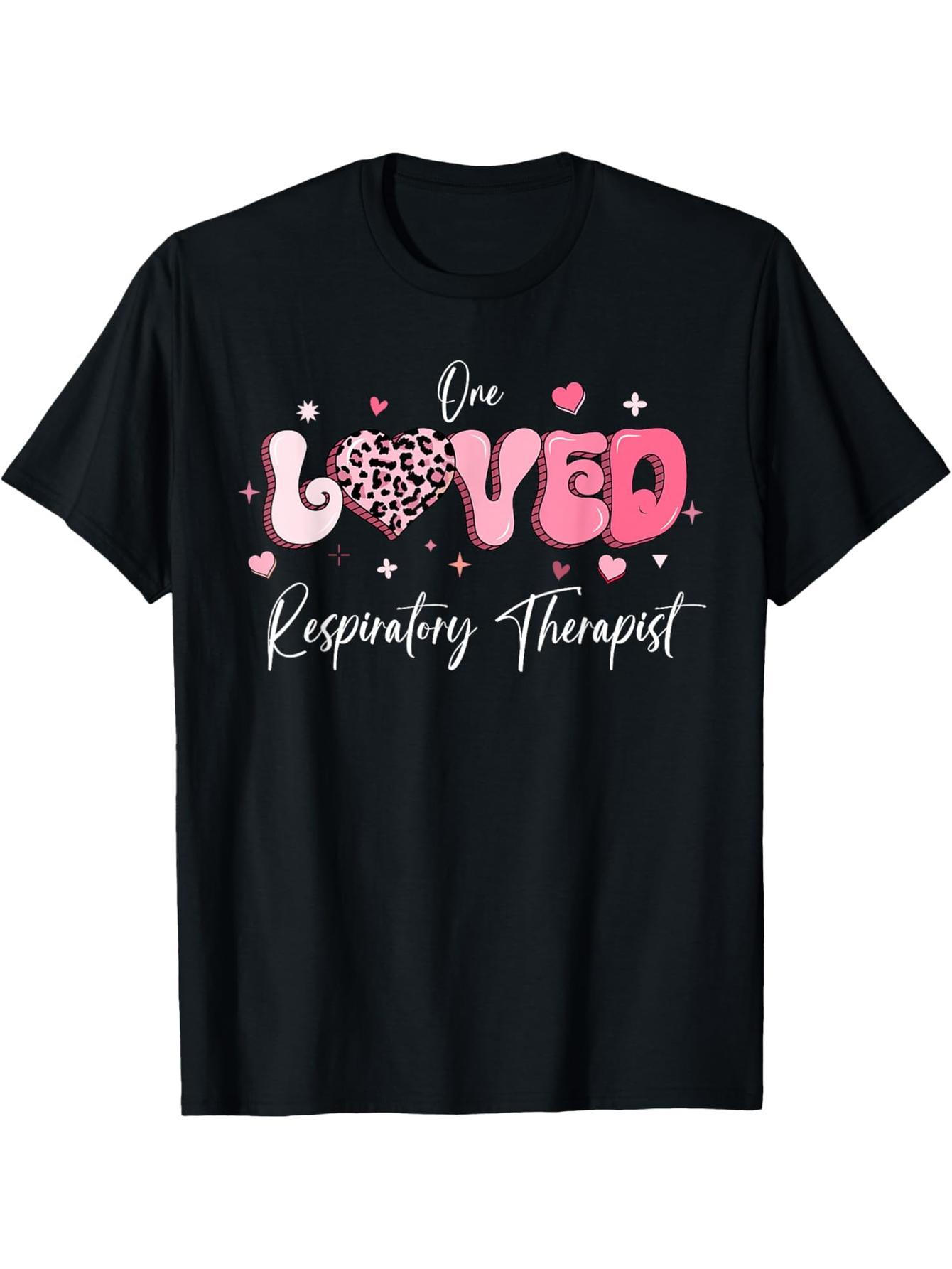 Valentine's Day Respiratory Therapist T-Shirt