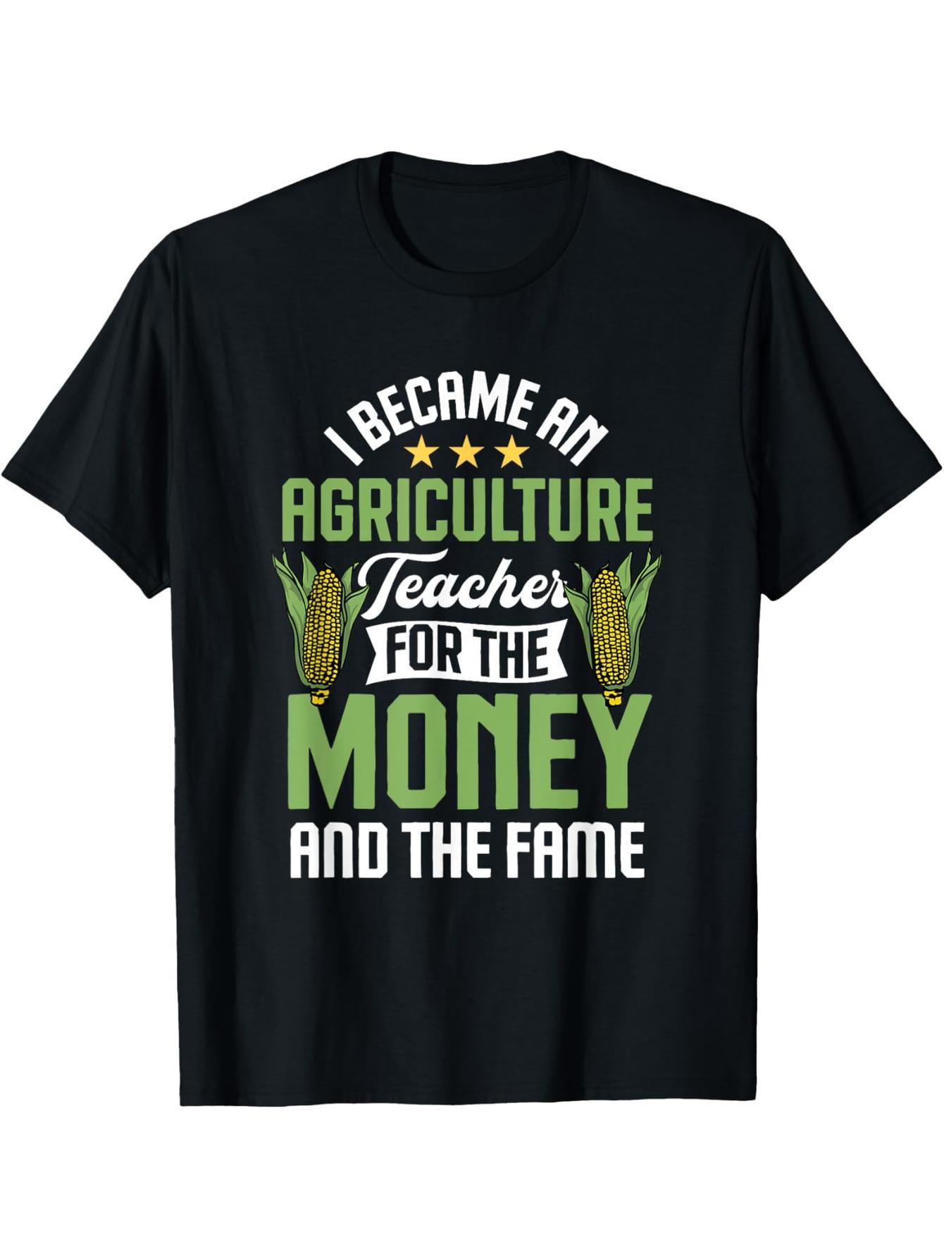AG teacher I became an agriculture teacher T-shirt