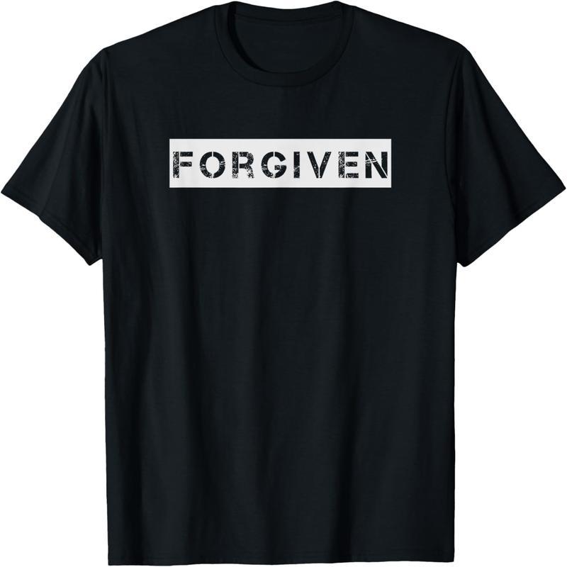 Forgiveness Christian Inspirational Design Men's and Women's T-Shirts