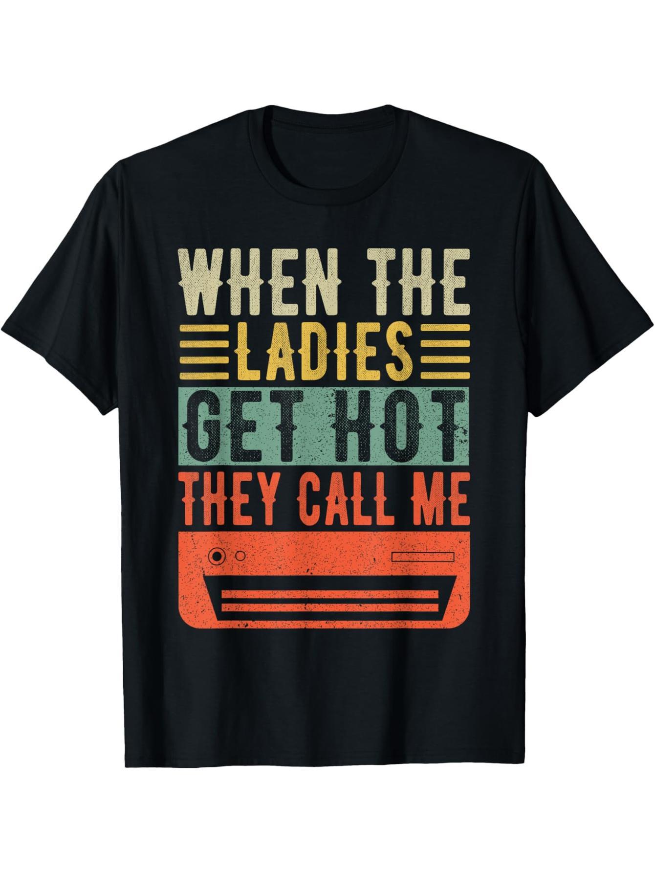 Air conditioner AC repairman HVAC technician T-shirt