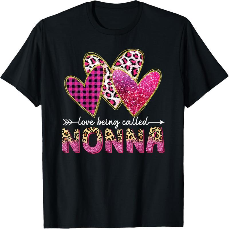 I like to be called Nonna Grandma Valentine's Day Mother's Day T-Shirt