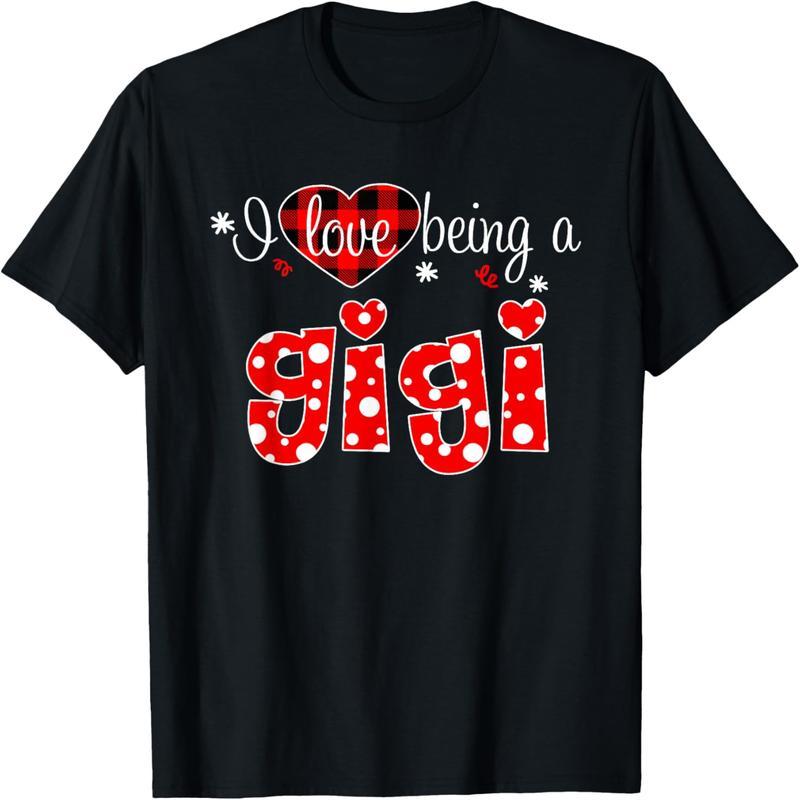 Love to Make Gigi Granny Heart Valentine's Day Mother's Day T-Shirt