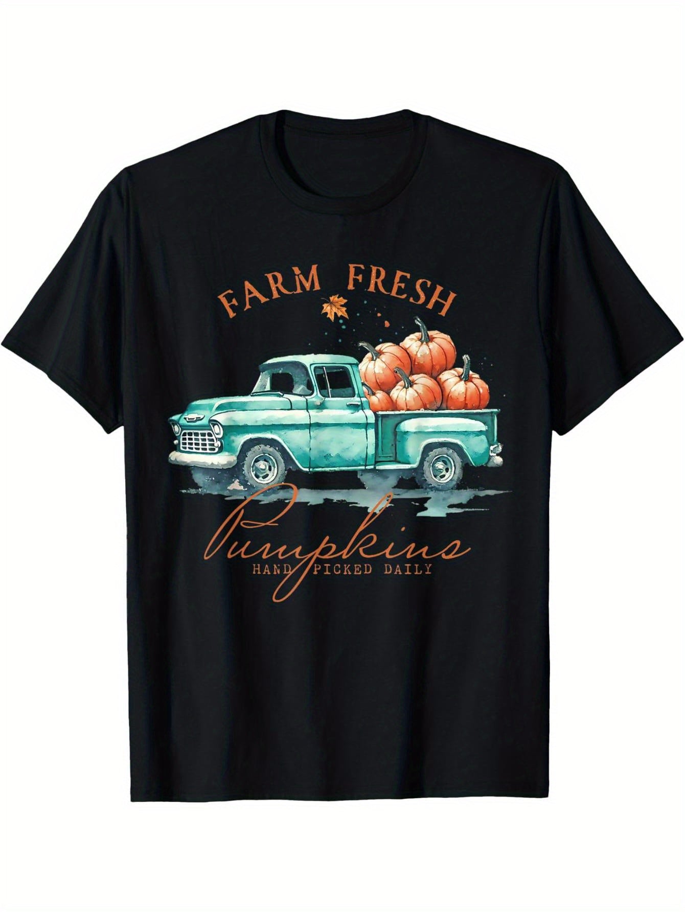 Farm Fresh Pumpkin Autumn Harvest Autumn Pumpkin Patch T-Shirt