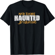 Math Teacher Horror Math Lovers Math Halloween Math T-Shirt