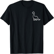 Boys and girls fun pattern dinosaur cute dinosaur t-shirt