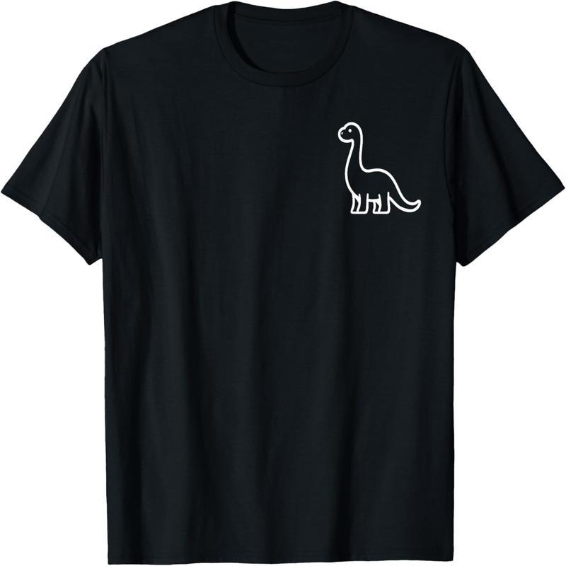 Boys and girls fun pattern dinosaur cute dinosaur t-shirt