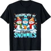 Christmas Teacher T-Shirt with My 5th Grade Snowmies