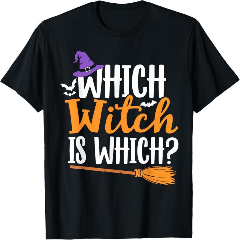 Which witch is which Halloween English teacher T-shirt?