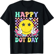2024 Happy Polka Dot Day Color Polka Dot Smiley Teacher Boy, Girl T-Shirt