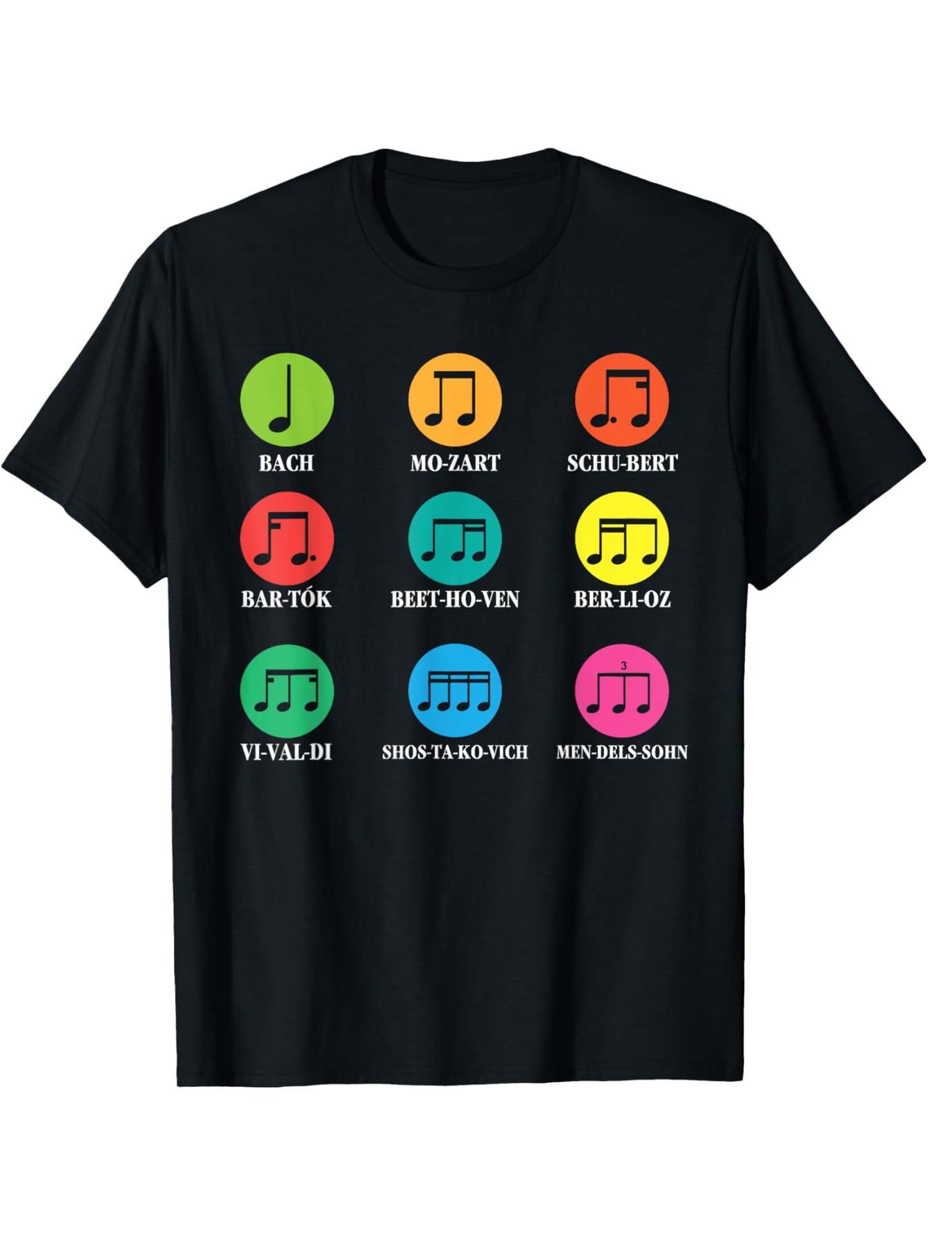 Music note t-shirt