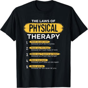 Fun PT Physical Therapy Gift Therapist Month T-Shirt