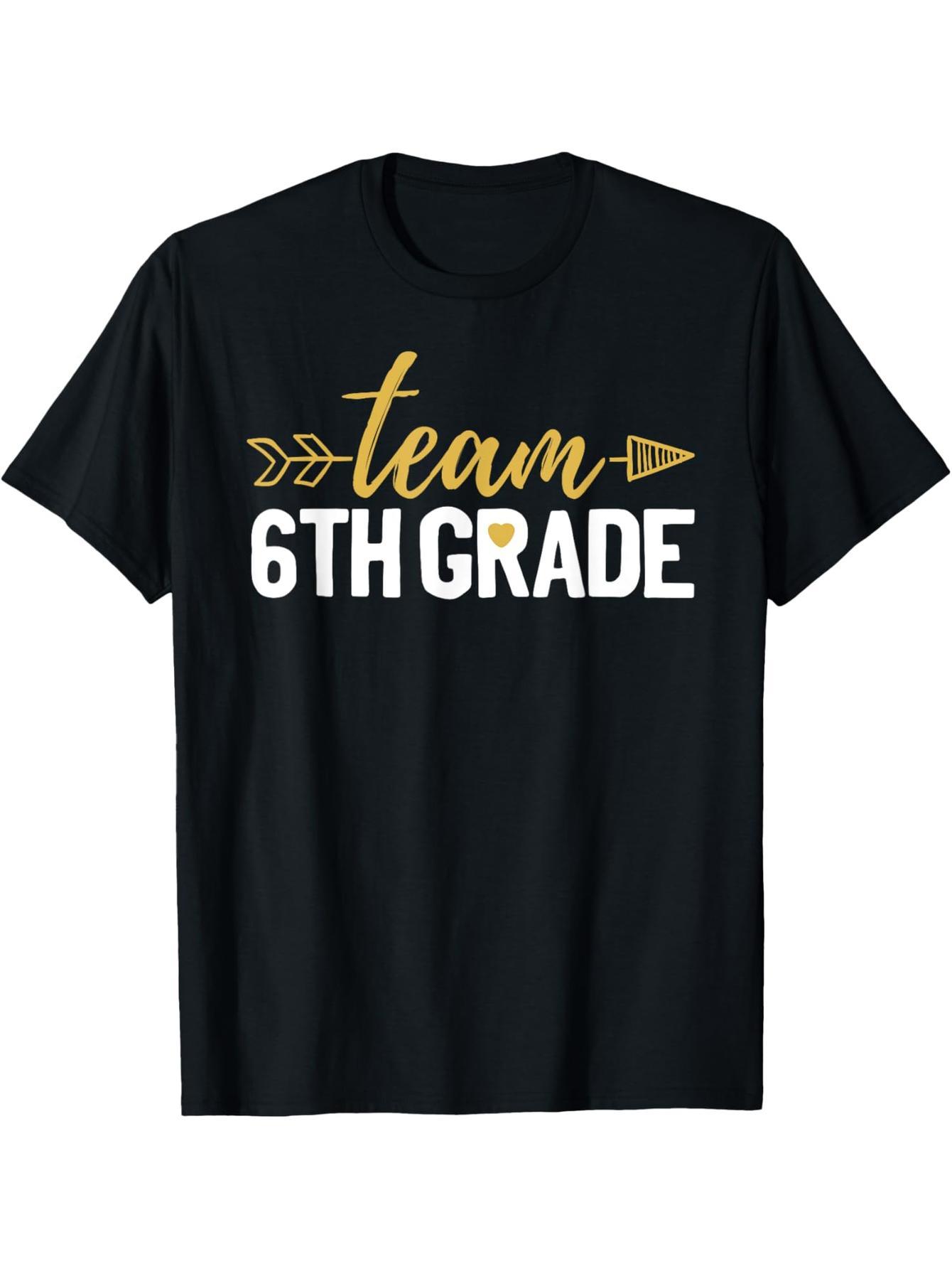 6th Grade Team Hello 6th Grade Team Teacher Boys, Girls T-Shirt