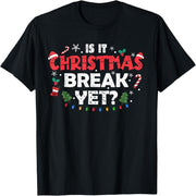 Is it Christmas holiday for ladies? Fun Christmas, Christmas teacher T-shirt