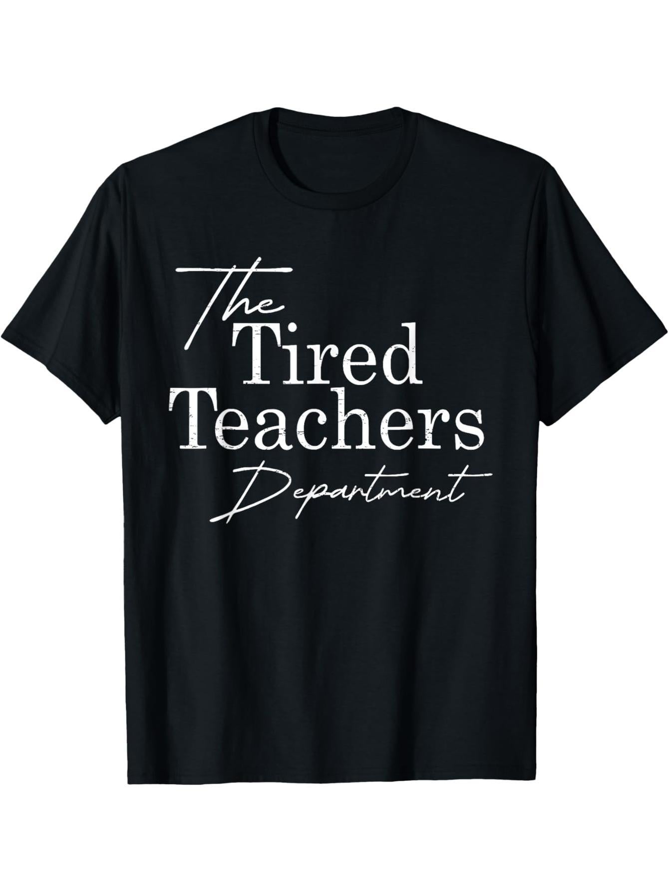 Vintage Tired Teacher Ministry Teacher Thanksgiving T-Shirt
