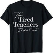 Vintage Tired Teacher Ministry Teacher Thanksgiving T-Shirt