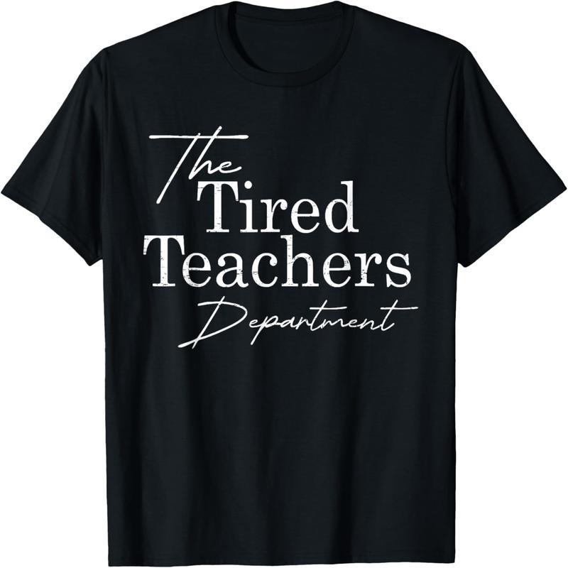 Vintage Tired Teacher Ministry Teacher Thanksgiving T-Shirt