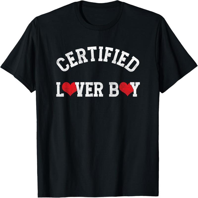 Funny Boy Certified Lover | Relationships | Valentine's Day T-Shirt