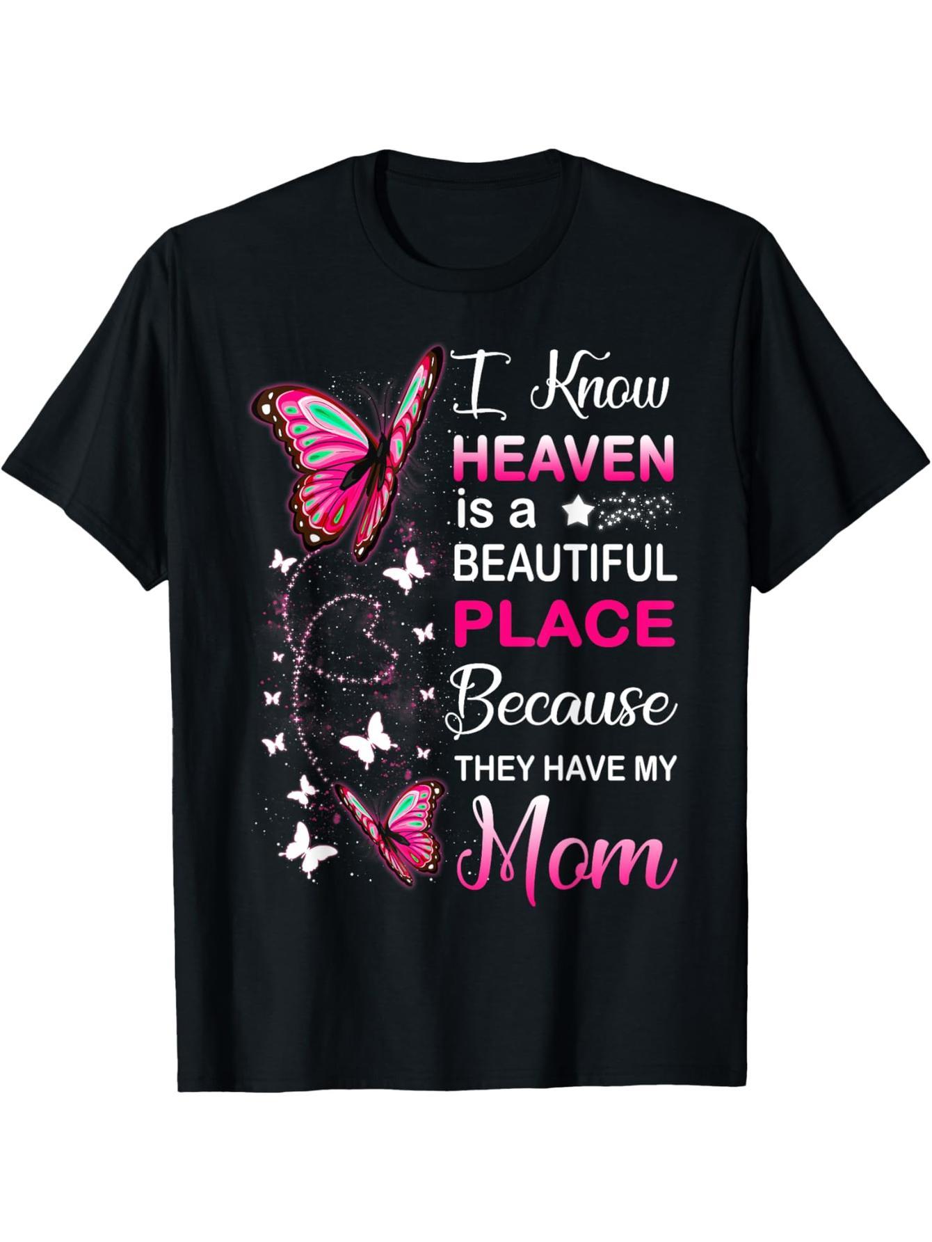 Mom is my guardian angel in heaven Memorial Day T-shirt for men and women