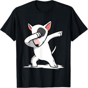Fun Graffiti English Bulldog T-Shirt Graffiti Shirt T-Shirt
