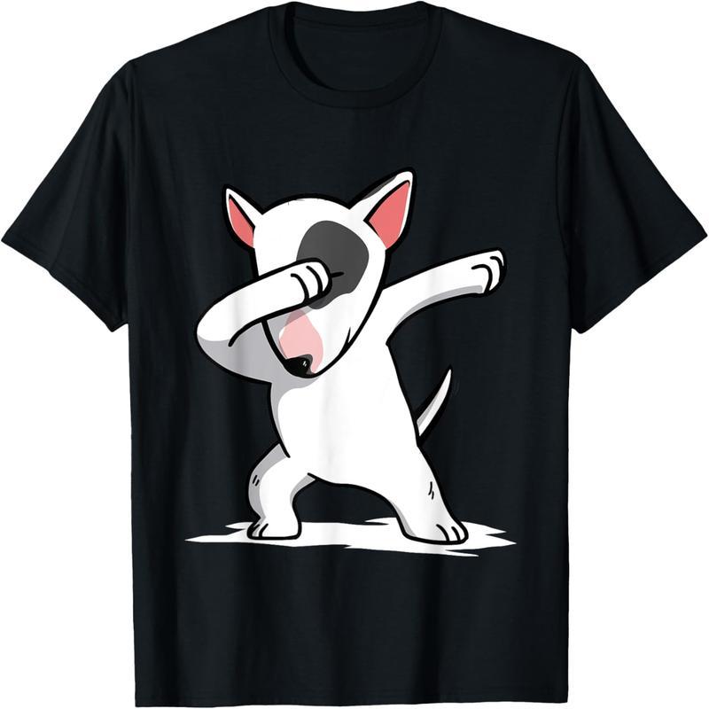 Fun Graffiti English Bulldog T-Shirt Graffiti Shirt T-Shirt