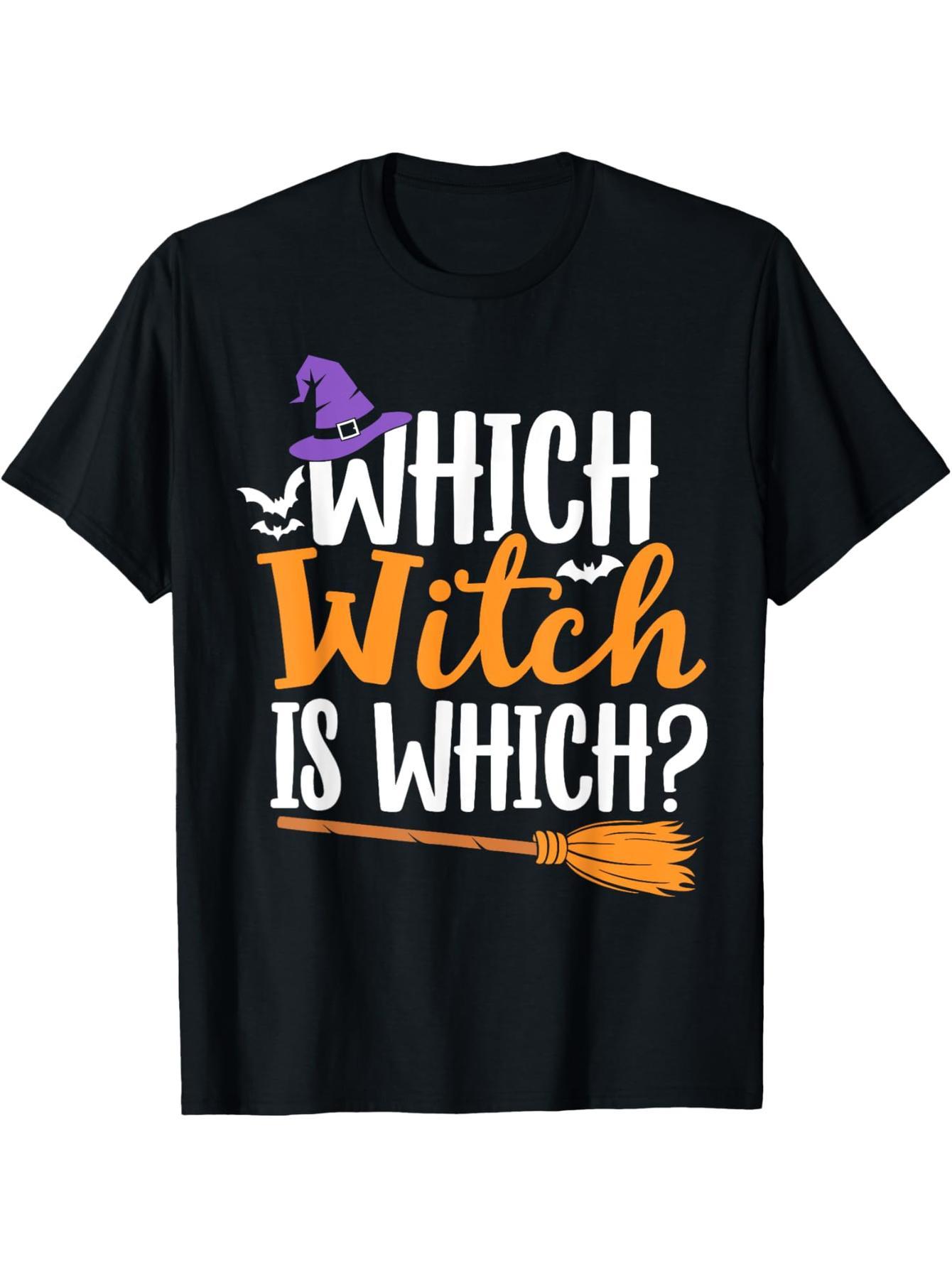 Which witch is which Halloween English teacher T-shirt?