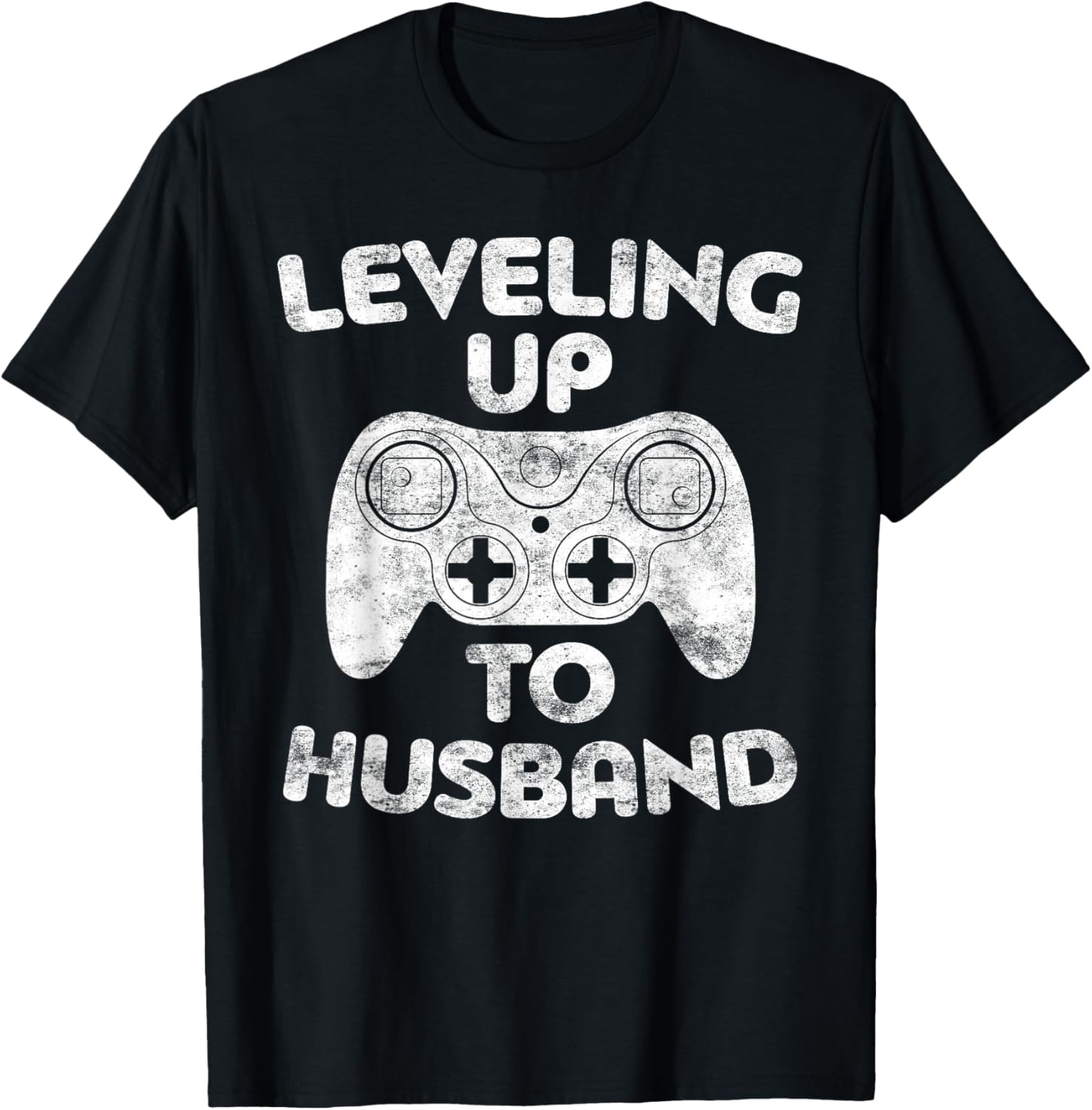 Leveling Up To Husband T-Shirt Married Man Wedding Shirt T-Shirt