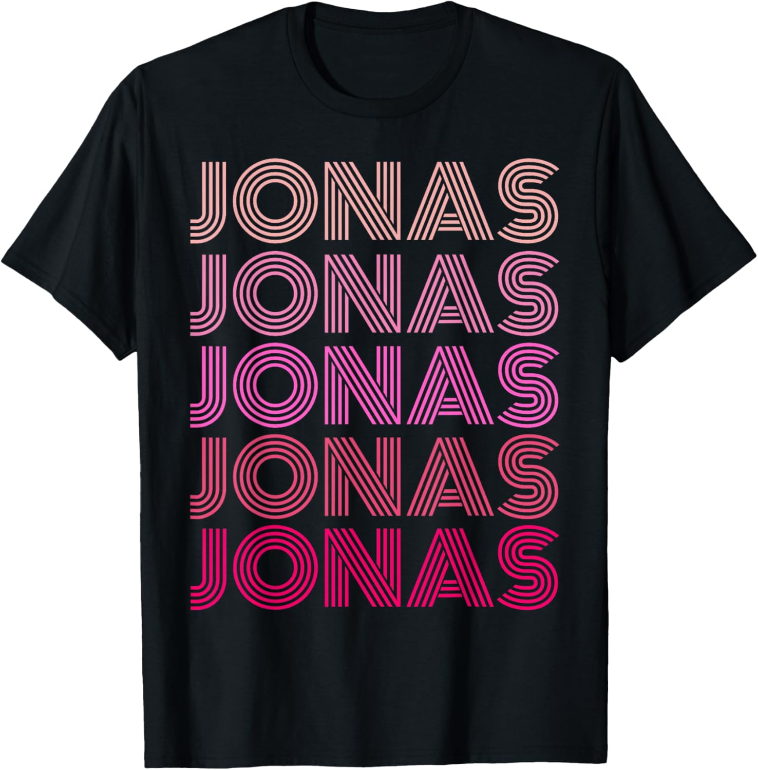 Retro Vintage Pink Jonas T-Shirt