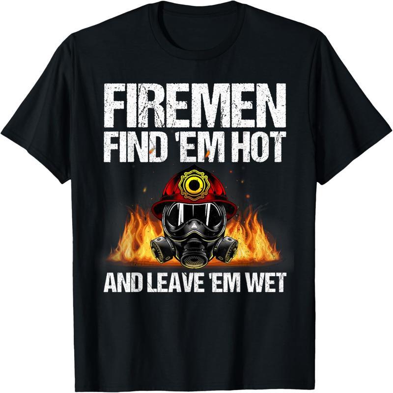 Fun firefighter design boy firefighter T-shirt