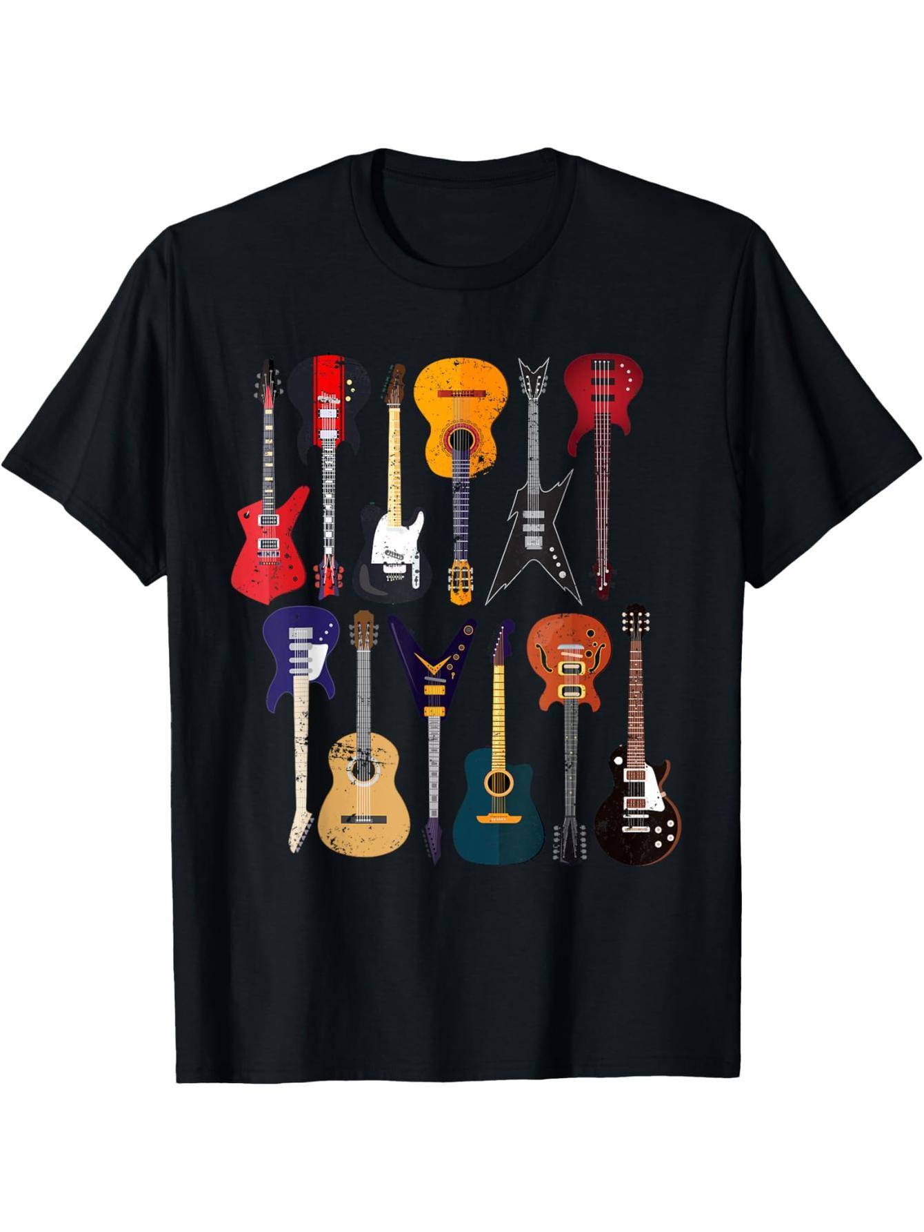 Retro Guitar T-Shirt